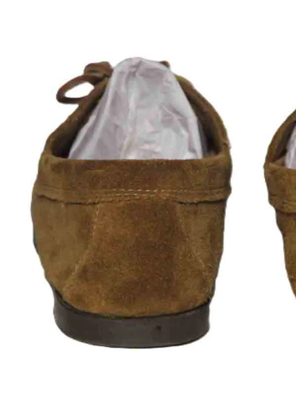 Brooks Brothers Brown Leather Suede Mocs Deck Shoes Men's Size 13D